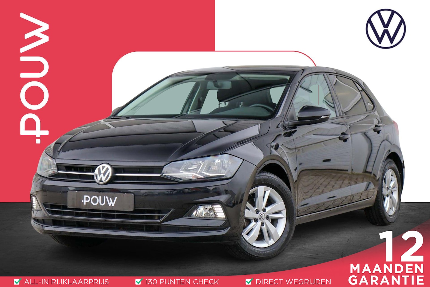 Volkswagen Polo - 1.0 TSI 95pk Comfortline | Navigatie | App Connect | Parkeersensoren - AutoWereld.nl
