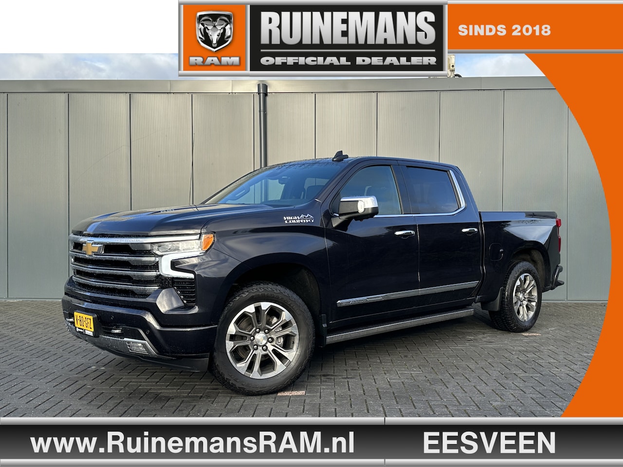 Chevrolet Silverado - 6.2 V8 High Country LPG / Virtual Cockpit / Head Up / 360 Camera / Trekhaak / Digital Mirr - AutoWereld.nl