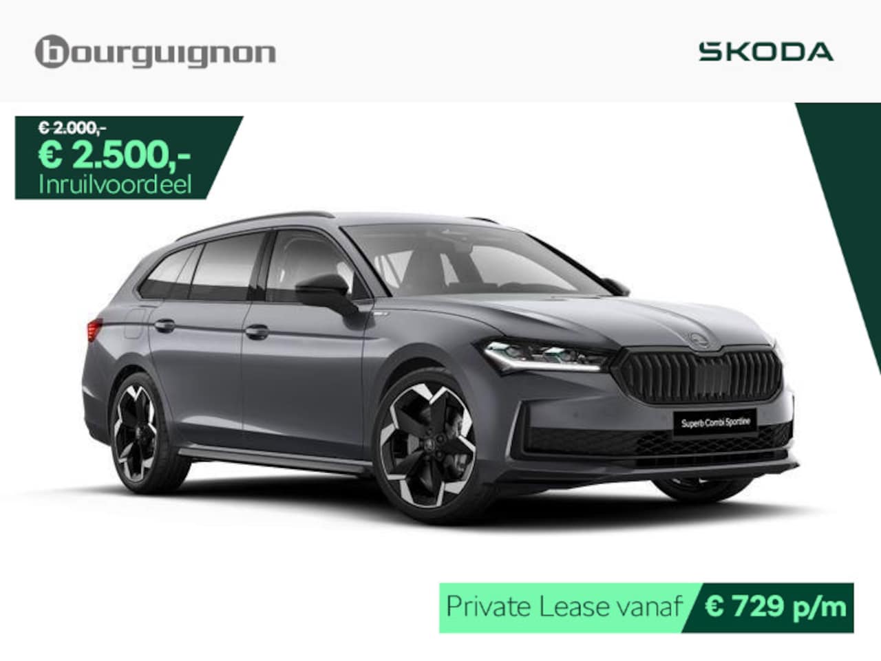 Skoda Superb - Sportline Business 1.5 TSI PHEV 204 PK | Trekhaak | Head-up display | Canton audio | Adapt - AutoWereld.nl