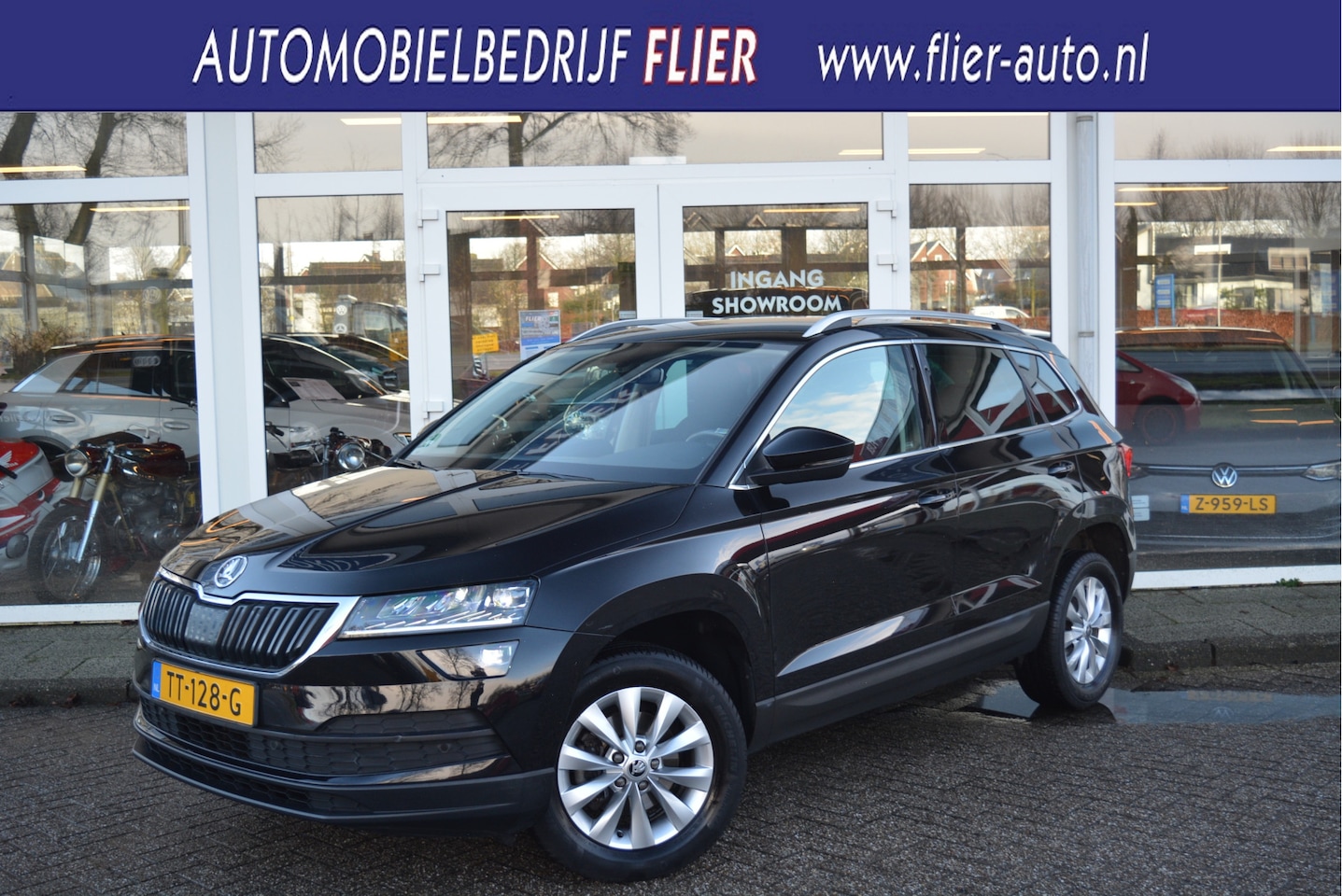 Skoda Karoq - 1.0 TSI Clever Edition ✅ LED ✅ CarPlay ✅ Orig. NL ✅ Cruise ✅ Clima ✅ - AutoWereld.nl