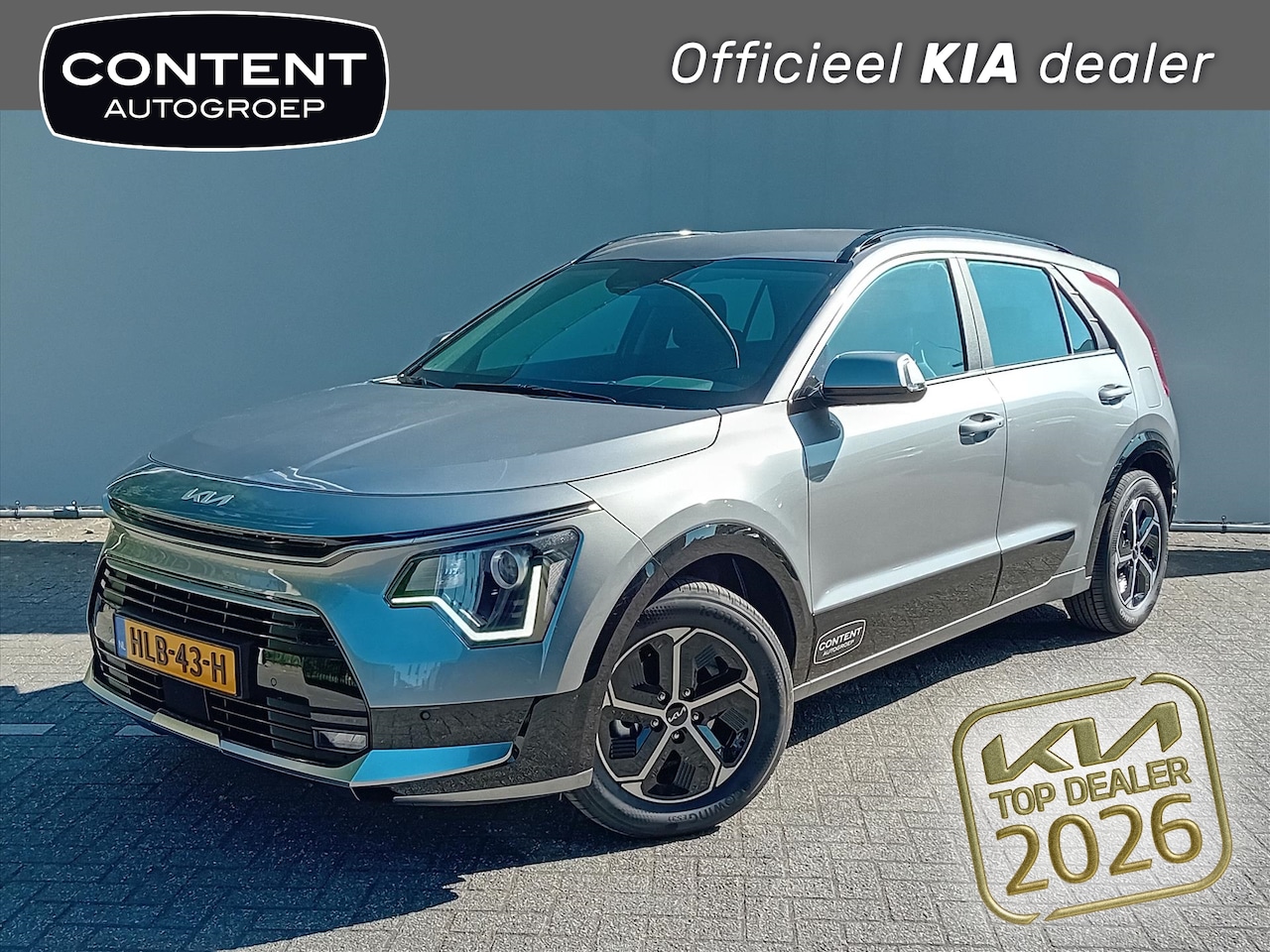 Kia Niro - 1.6 GDi Hybrid 129pk DCT6 DynamicLine - AutoWereld.nl