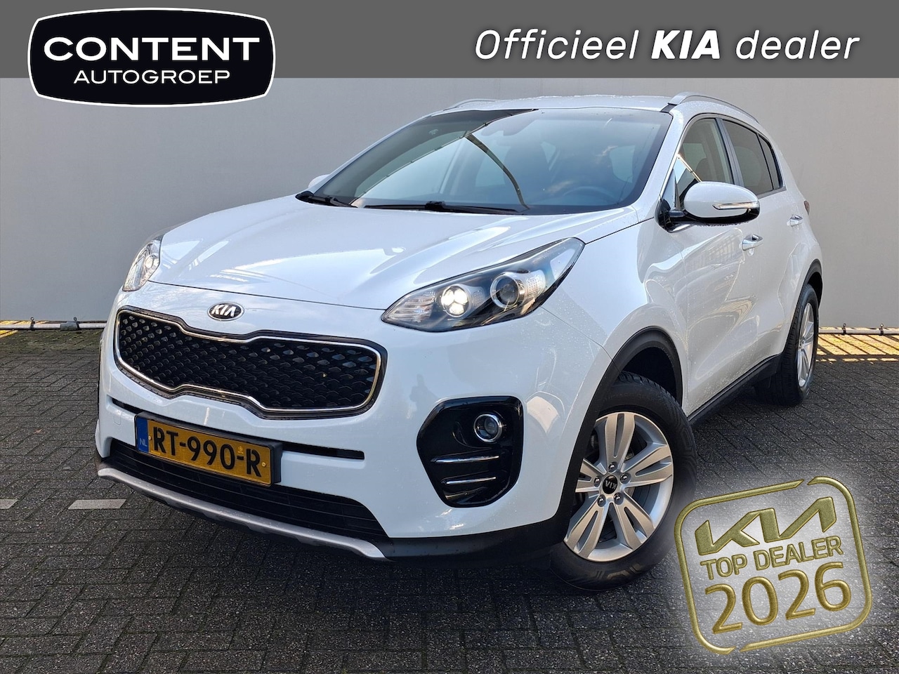 Kia Sportage - 1.6 GDi 132pk DynamicLine I Trekhaak I Navi - AutoWereld.nl