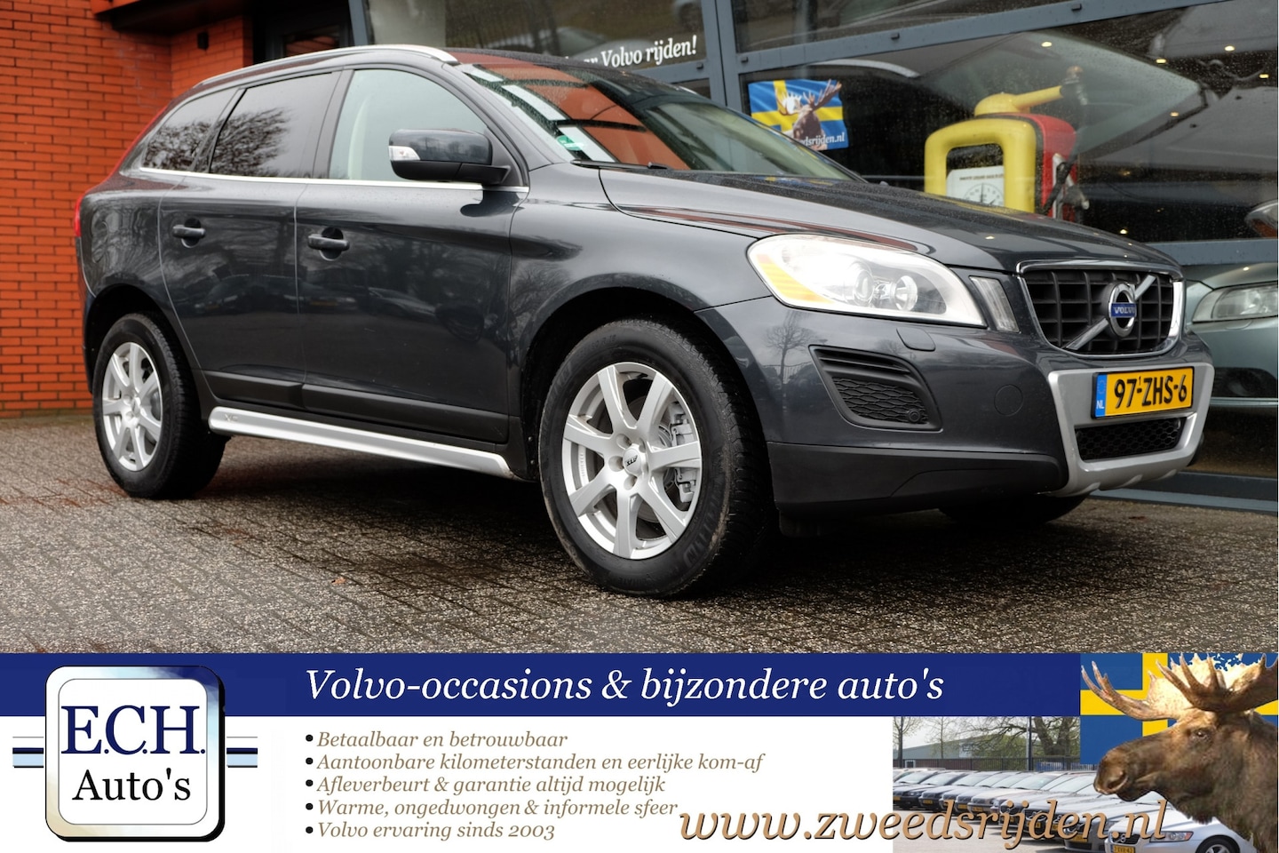 Volvo XC60 - 2.0 D4 163 pk Aut. Summum, Leer, Elektr. stoelen, Xenon - AutoWereld.nl