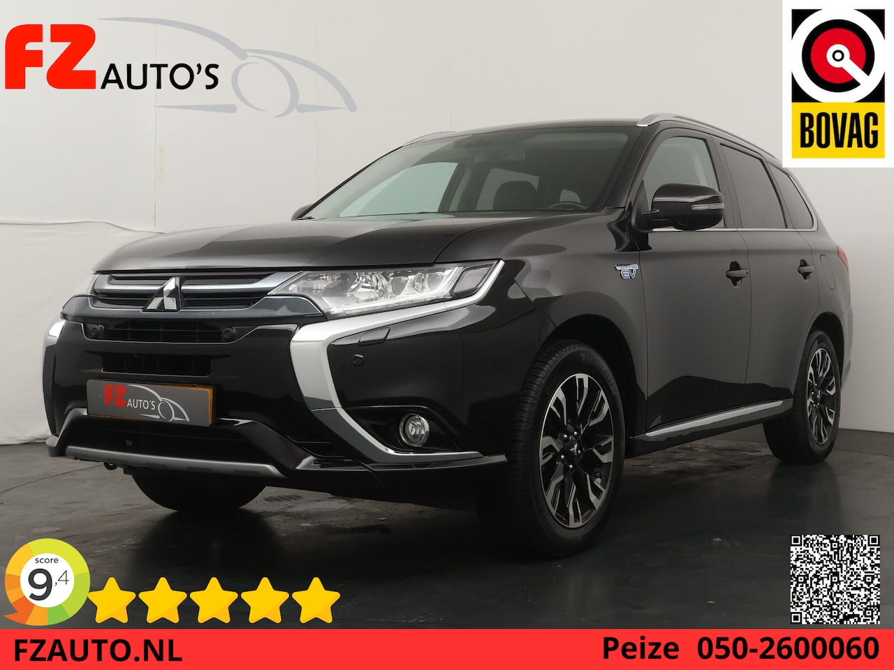 Mitsubishi Outlander - 2.0 PHEV instyle - Lederen bekleding - Navigatie - Stoelverwarming - Trekhaak - AutoWereld.nl