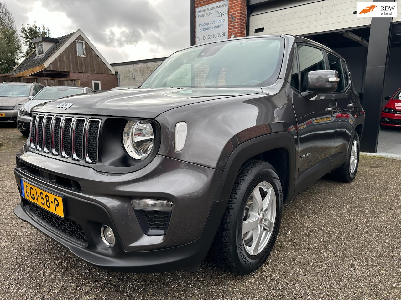 Jeep Renegade - 1.3T DDCT Limited AUTOMAAT-CLIMA-CRUISE-TREKHAAK - AutoWereld.nl
