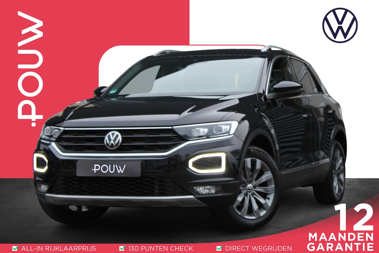 Volkswagen T-Roc - 1.5 TSI 150pk DSG Sport | Trekhaak Afneembaar | Camera Achter | Dodehoek Detectie - AutoWereld.nl