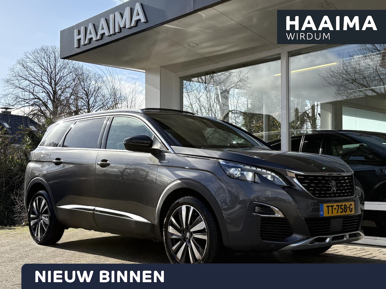 Peugeot 5008 - 1.2T 130pk Blue Lease GT-Line | Schuif-/kanteldak | Lederen bekleding | Stoelverwarming | - AutoWereld.nl