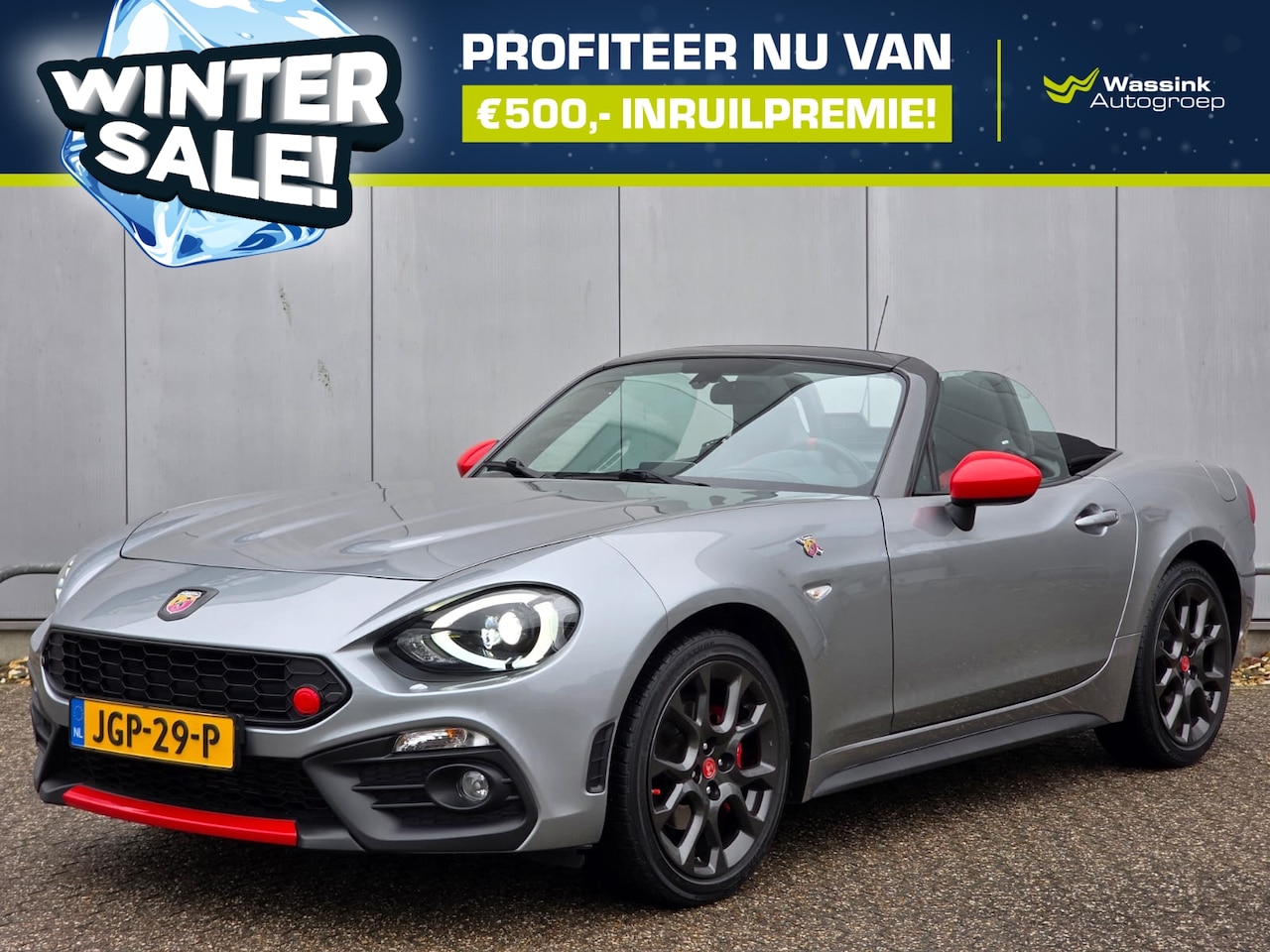 Abarth 124 spider - 1.4 170k Automaat I Navigatie I Cruise Control I Stoelverwarming I Bose I - AutoWereld.nl