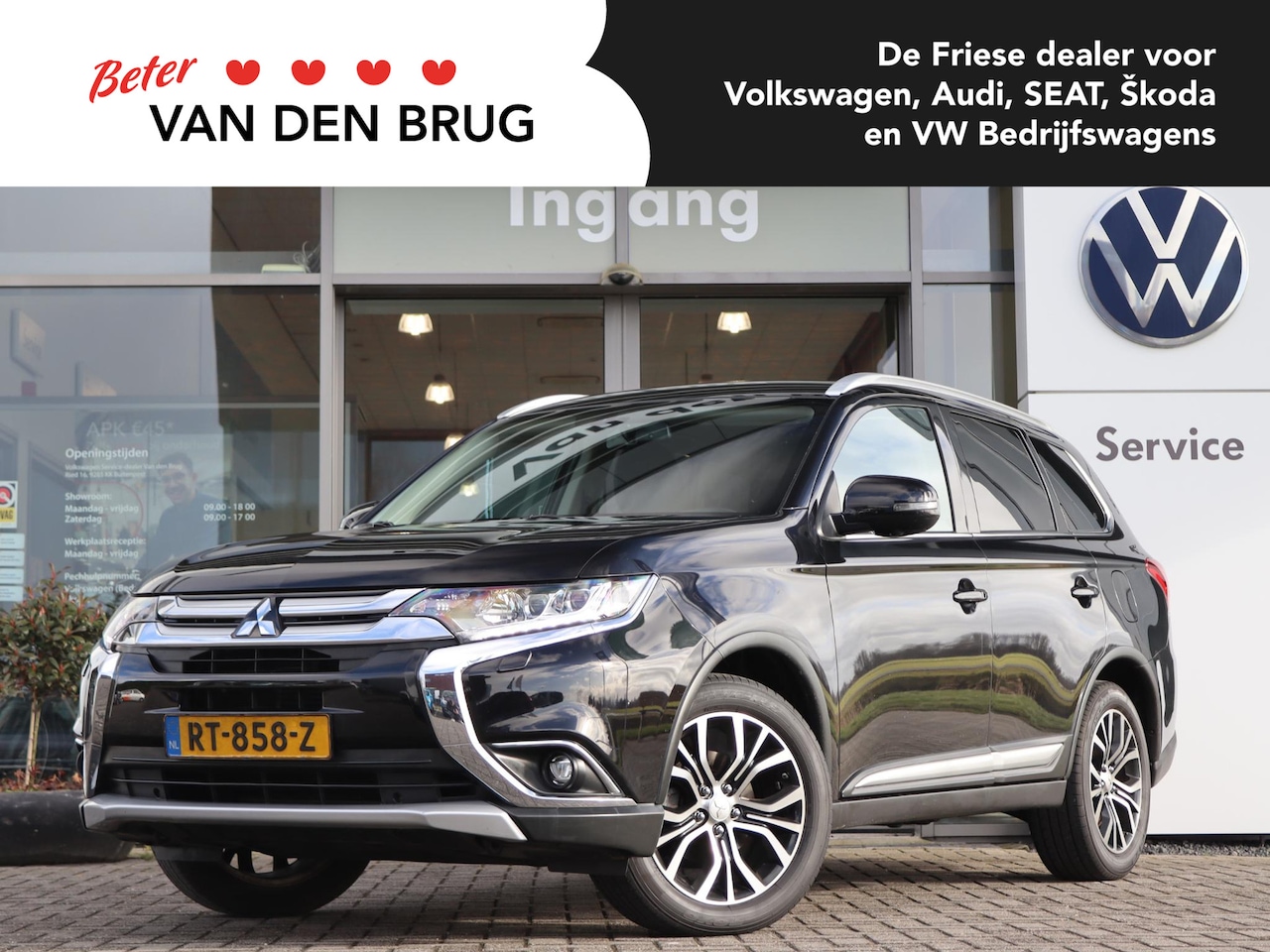 Mitsubishi Outlander - 2.0 150 pk Connect Pro | Trekhaak | Cruise Control | 360 camera | Stoel + Stuurverwarming - AutoWereld.nl