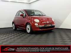 Fiat 500 - 0.9 TwinAir Lounge Pano, Clima, Mistlamp, Radio, Lichtmetalen velgen, Eco mode