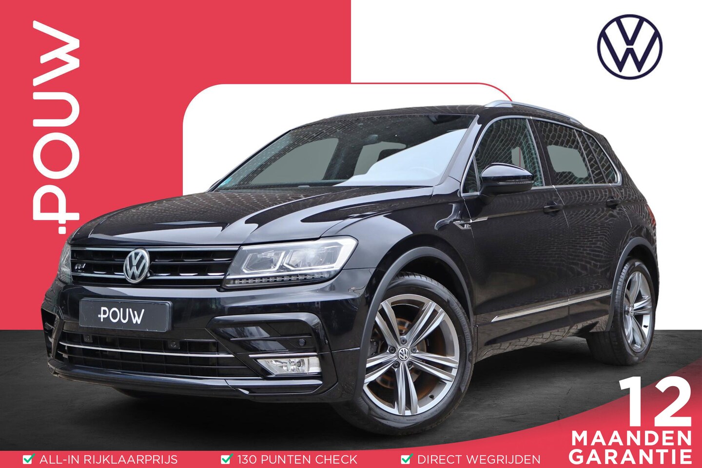 Volkswagen Tiguan - 1.4 TSI 125pk Connected Series | R-Line Exterieur | Panoramadak | Dynaudio Soundsysteem | - AutoWereld.nl