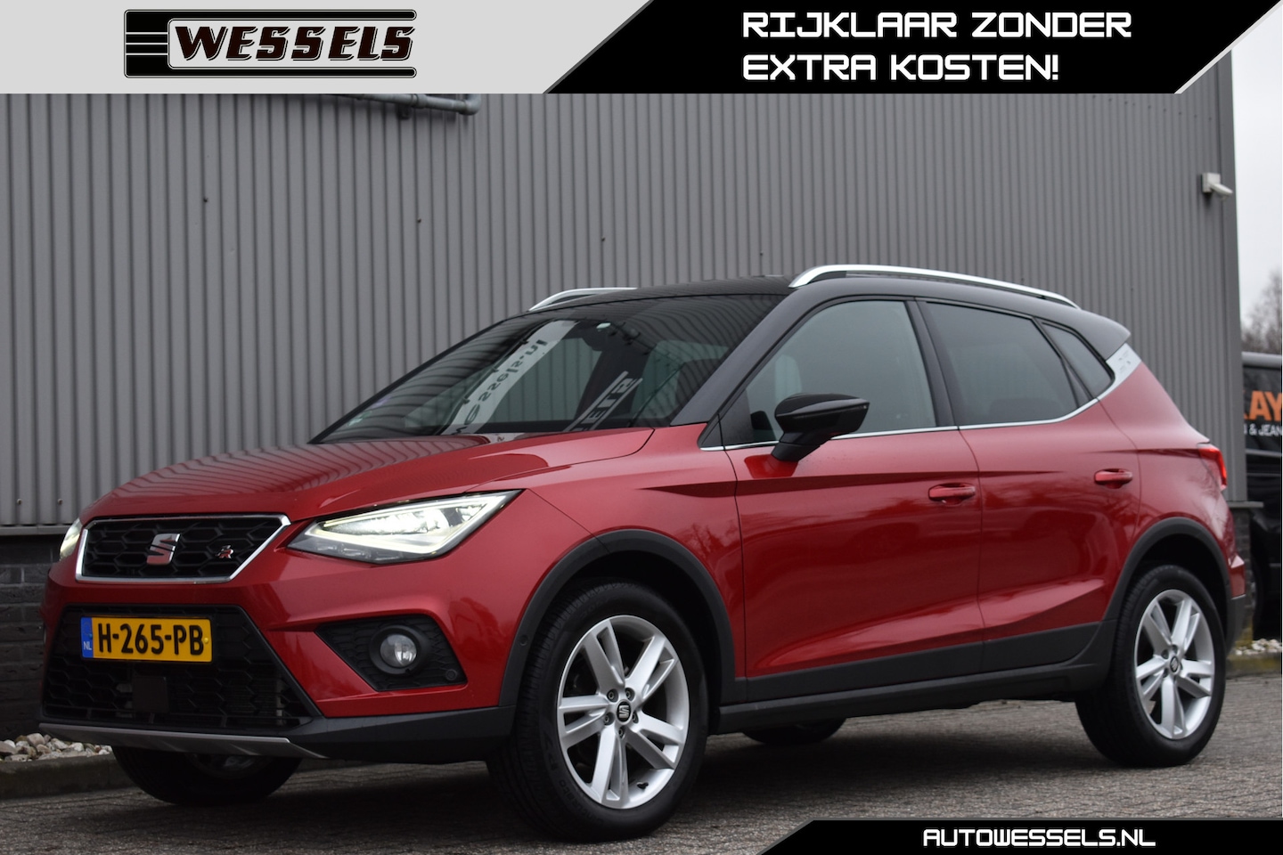 SEAT Arona - 1.5 TSI EVO FR Business Intense Afn. Trekhaak, Cruise, Stoelverwarming, Carplay, Camera, P - AutoWereld.nl