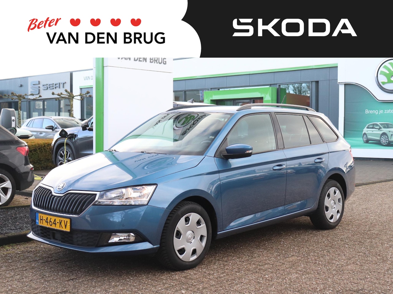 Skoda Fabia Combi - 1.0 TSI 95pk Business Edition | Trekhaak | Navigatie via app | Stoelverwarming | Cruise co - AutoWereld.nl