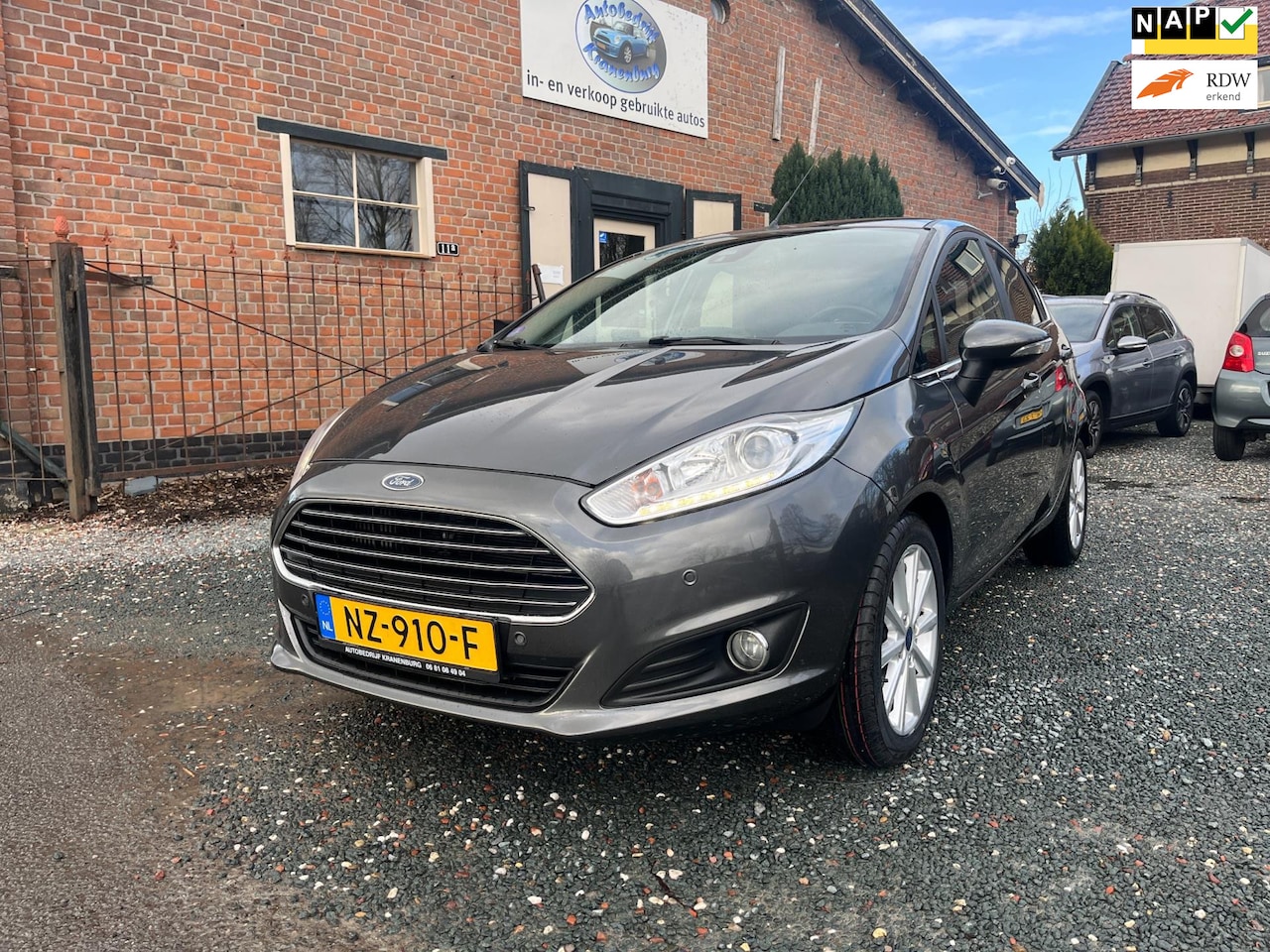 Ford Fiesta - 1.0 EcoBoost Titanium 1.0 EcoBoost Titanium ( Climate controle + Navigatie + Parkeersensoren ) - AutoWereld.nl
