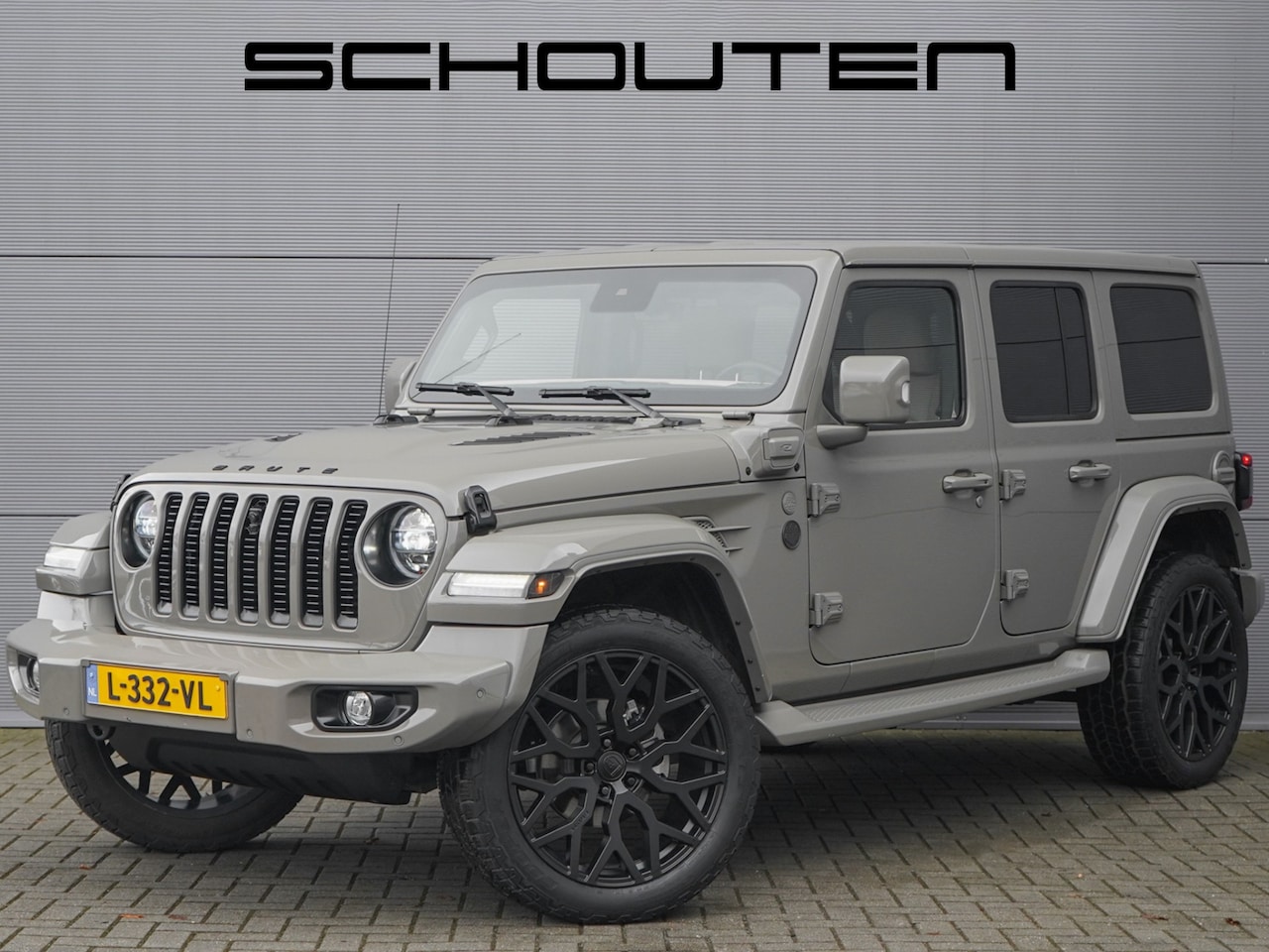 Jeep Wrangler Unlimited - BRUTE 4xe 380 Sahara ACC Alpine Audio 22" - AutoWereld.nl
