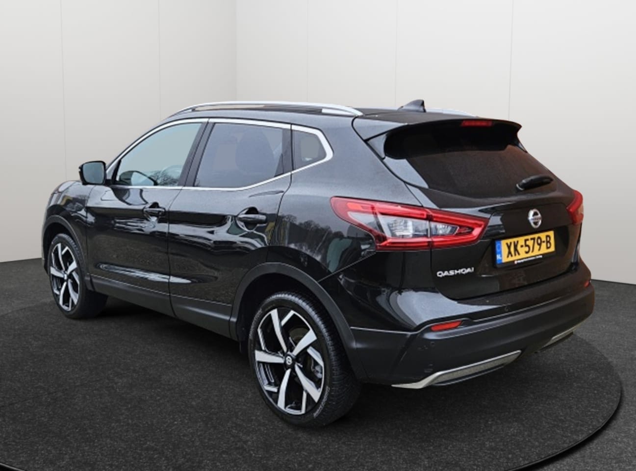 Nissan Qashqai - 1.2 Tekna + Panoramadak Half Leder Navigatie 19" Velgen - AutoWereld.nl