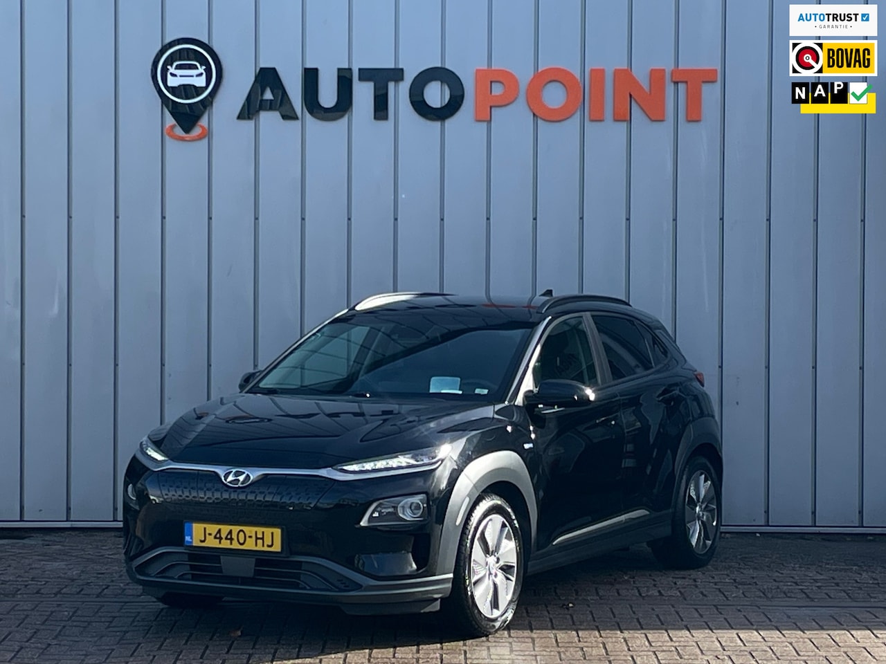 Hyundai Kona Electric - EV Premium 64 kWh SOH100% 1E EIG DEALEROND|STOEL.VRM+VERKOELING|LEDER|NAVI|LED|STUURVERWAR - AutoWereld.nl