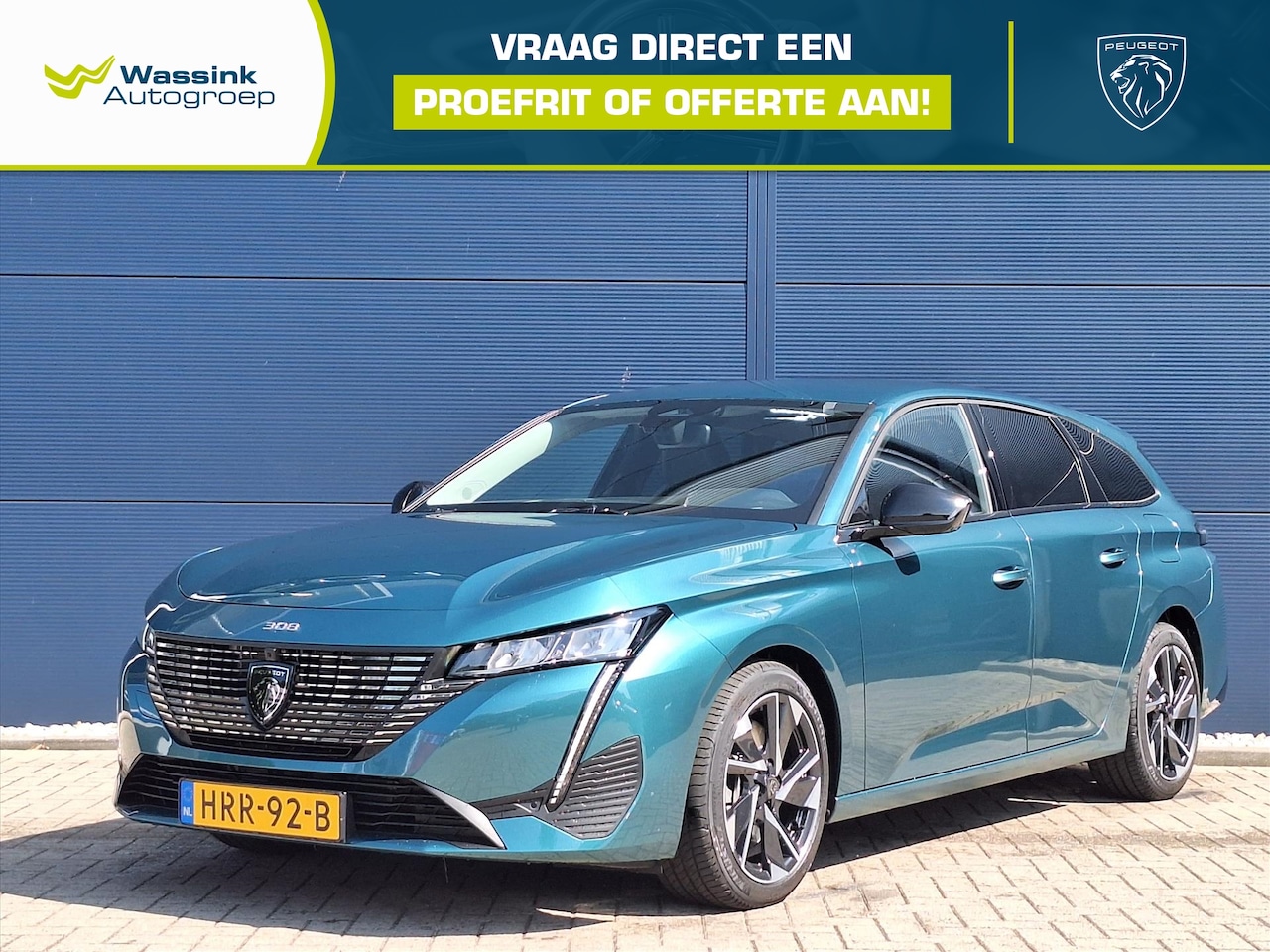 Peugeot 308 SW - 1.6 HYbrid 180pk e-EAT8 Allure Avantage | 360 Vision | Adaptive Cruise Control | Navigatie - AutoWereld.nl