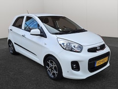 Kia Picanto - 1.2 CVVT DynamicLine Clima Half leder Velgen 5 zits