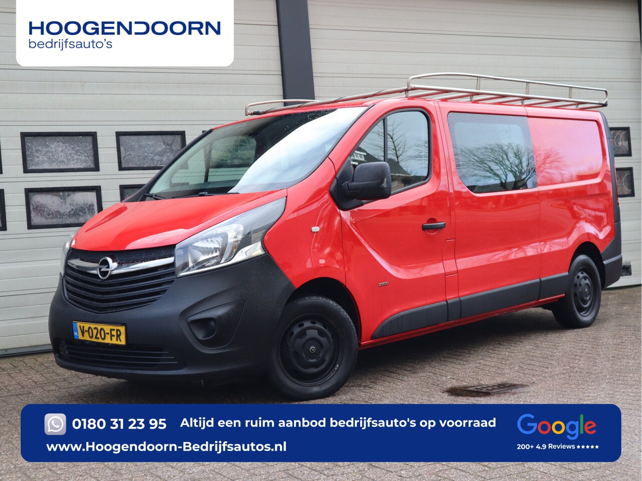 Opel Vivaro - 1.6 CDTI 122pk Euro 6 DC 5 Pers. - Lang L2 - MARGE - AutoWereld.nl
