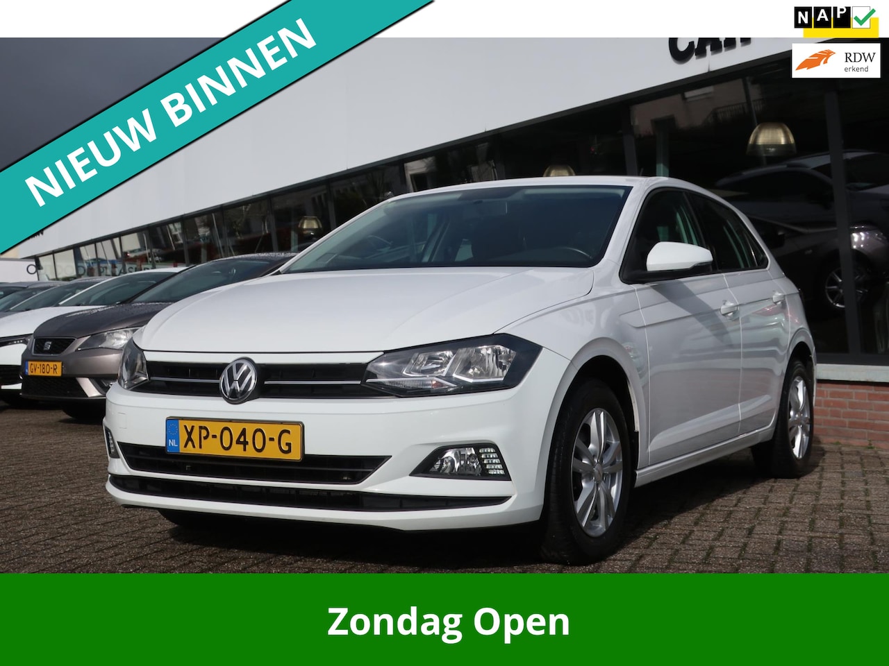 Volkswagen Polo - 1.6 TDI Comfortline 1e EIG_LED_ADA-CRUIS_NAVI_NAP. - AutoWereld.nl