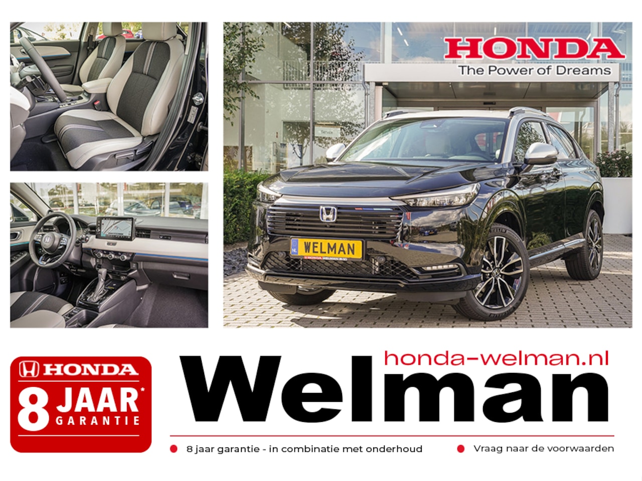 Honda HR-V - 1.5i e:HEV ADVANCE STYLE - NIEUW - FULL HYBRID - AUTOMAAT - AutoWereld.nl