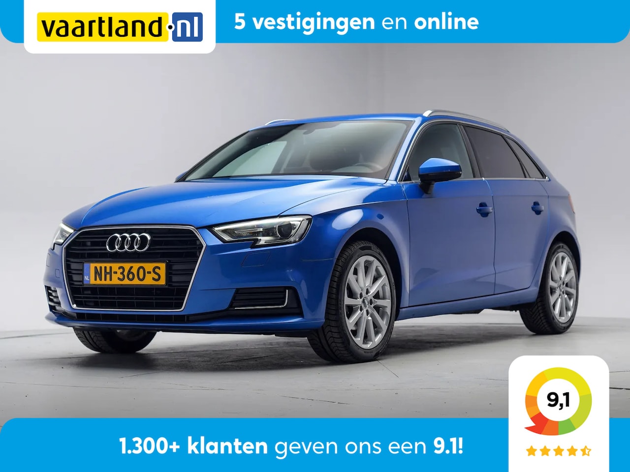 Audi A3 - 1.0 TFSI Design Pro Line Aut [ Half Leder Stoelverwarming Navigatie ] - AutoWereld.nl