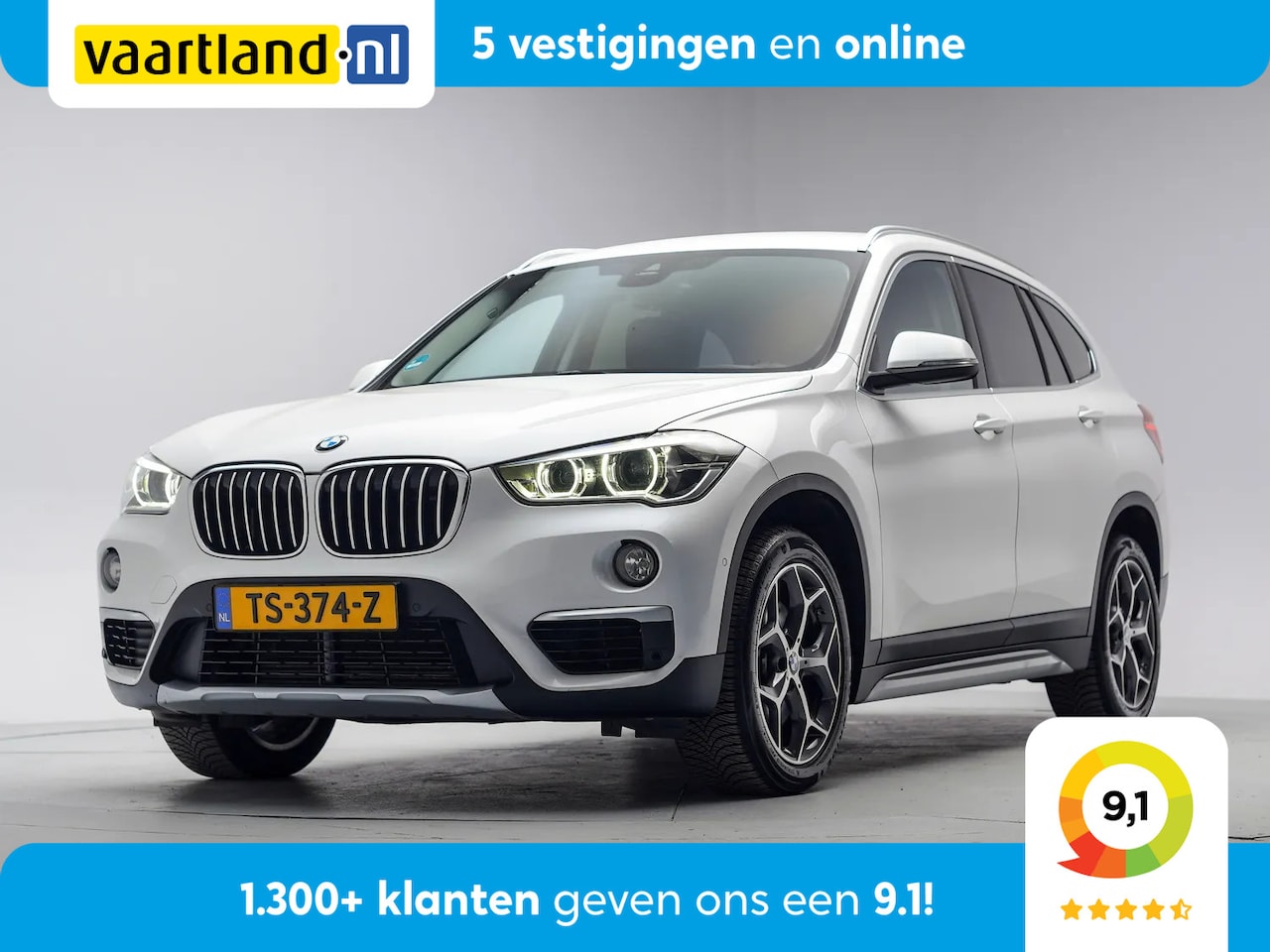 BMW X1 - 20i Orange Edition II Aut. [ Head-up Leder Camera Navi.Proff ] - AutoWereld.nl