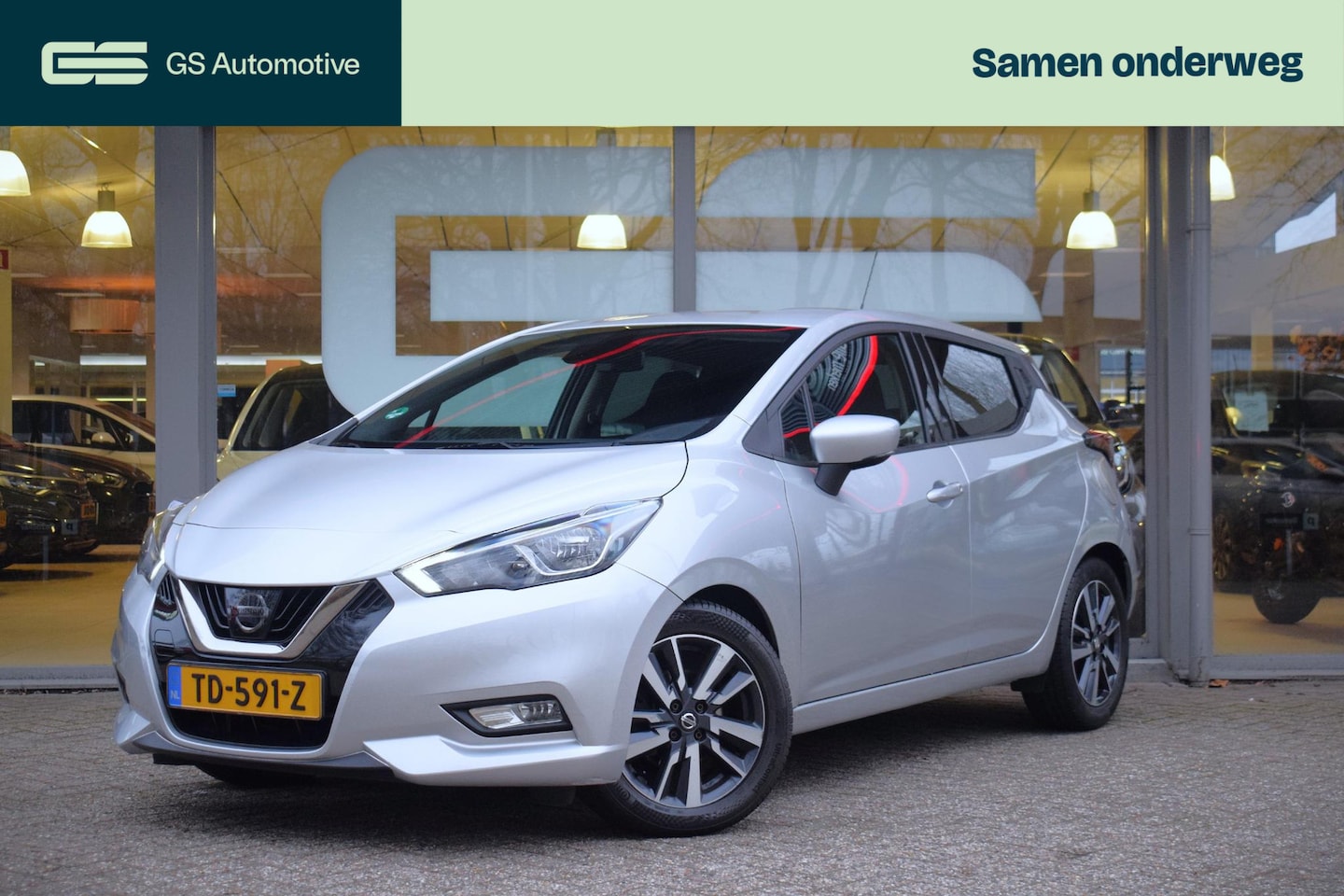 Nissan Micra - 0.9 IG-T N-Connecta 1e EIG|CRUISE|CAMERA|DAB|NAV - AutoWereld.nl