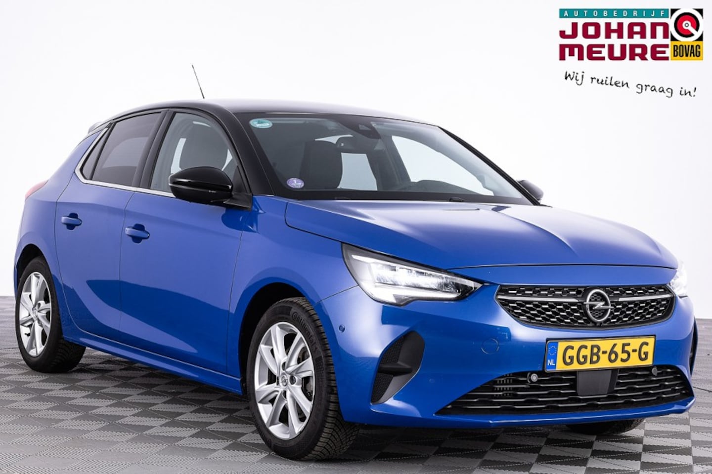 Opel Corsa - 1.2 Elegance Automaat | Full LED | Half LEDER | Stoelverwarming - AutoWereld.nl