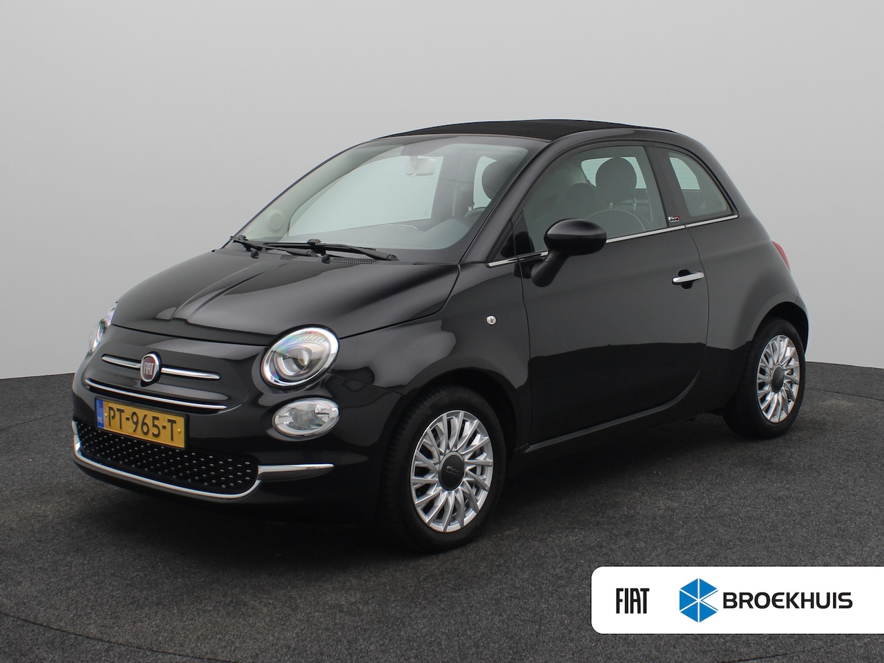 Fiat 500 C - 0.9 TwinAir Turbo Lounge | Achterbank in delen neerklapbaar | Airco | Alarm klasse 1(start - AutoWereld.nl