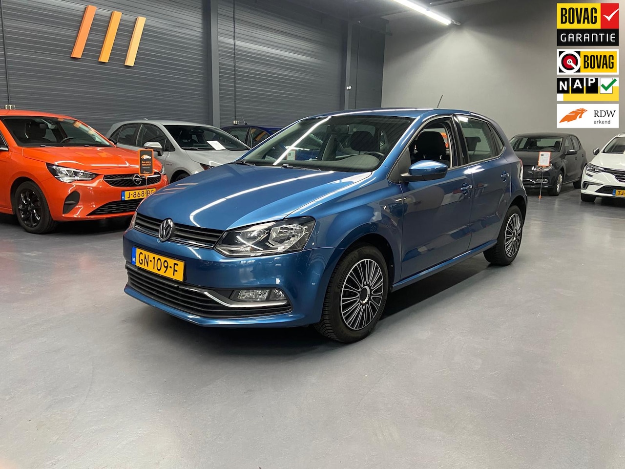 Volkswagen Polo - 1.4 TDI Comfortline 1E EIGENAAR CARPLAY NAVI BLUETOOTH NAP NL AUTO - AutoWereld.nl