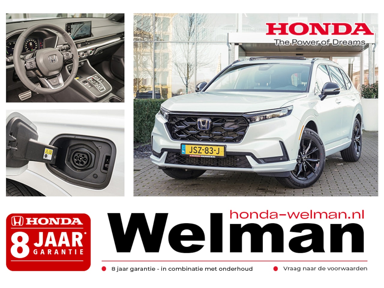 Honda CR-V - 2.0i e:PHEV ADVANCE TECH - DEMO - PLUG -IN HYBRID - TREKHAAK - AutoWereld.nl