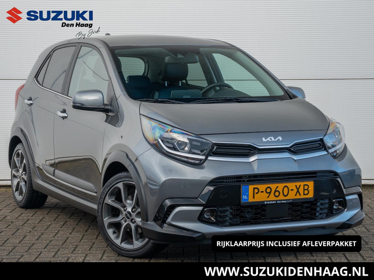 Kia Picanto - 1.0 T-GDi X-Line 5p| Stoel+stuurverwarming| Climate control| Cruise control| Lederen bekle - AutoWereld.nl