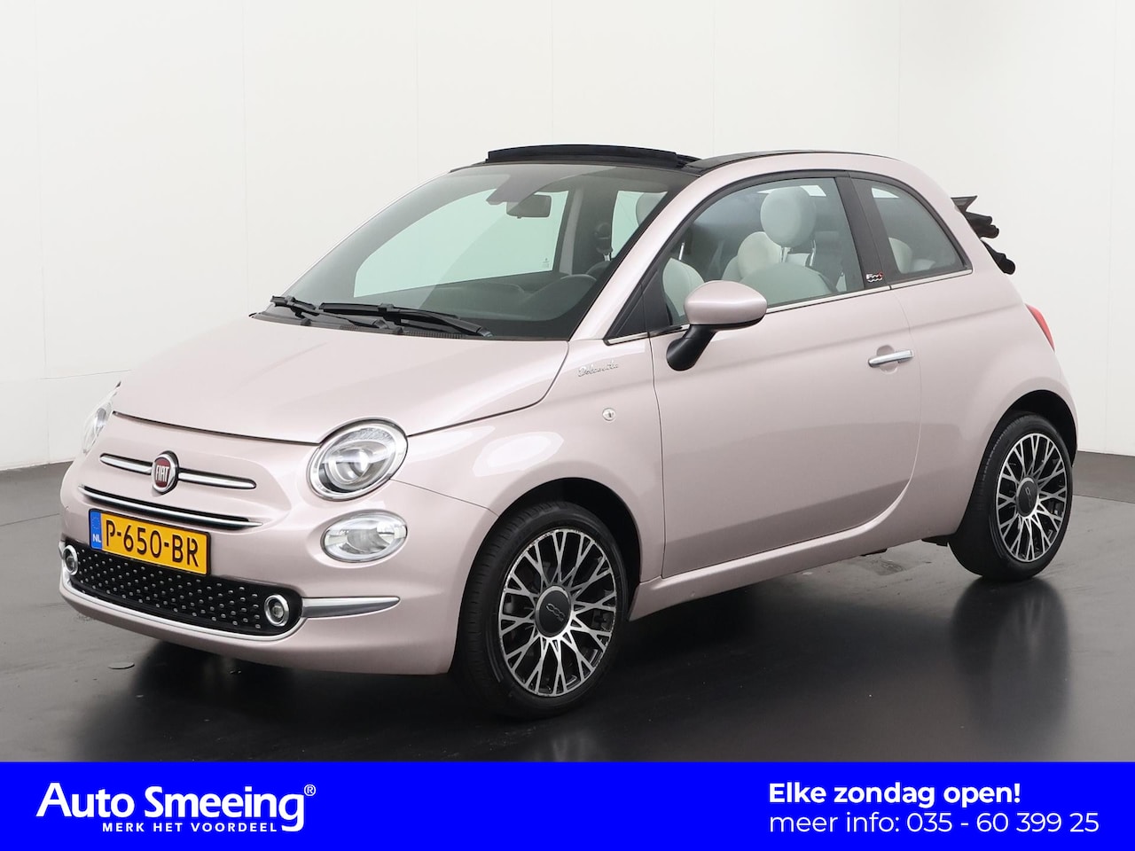 Fiat 500 C - 1.0 Hybrid Dolcevita | Apple/Android Carplay | Zondag Open! - AutoWereld.nl