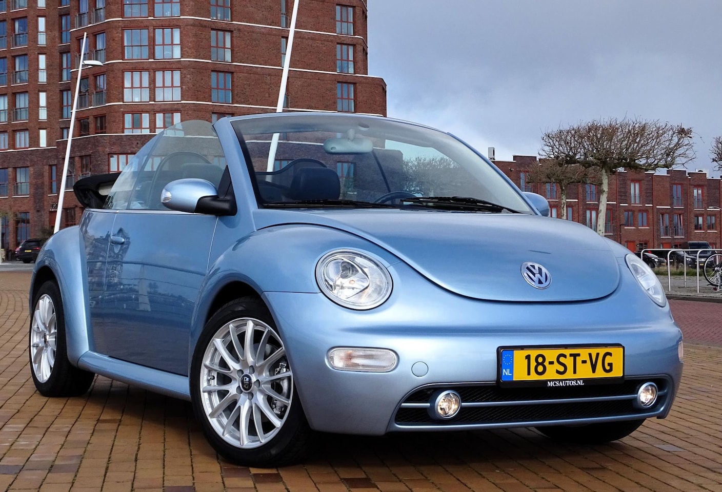 Volkswagen New Beetle Cabriolet - 1.8 Turbo 20VT 1E Eig 55477KM! Nap Leer - AutoWereld.nl