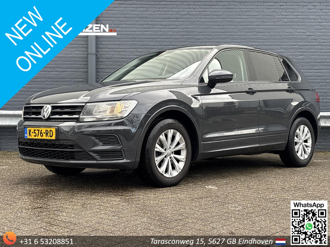 Volkswagen Tiguan - 1.4 TSI Trendline | Airco | Lane Assist | Front Assist | PDC | - AutoWereld.nl