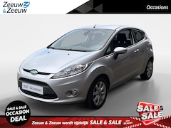 Ford Fiesta - 1.25 Ghia | 12 Maanden BOVAG Garantie | Airco | Elektr. Ramen | Climate Control | Voorruit