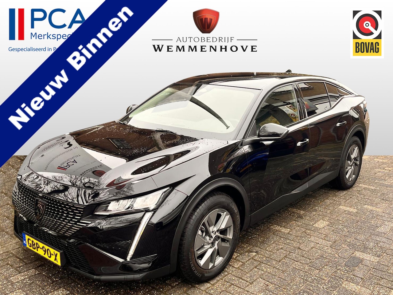 Peugeot 408 - 1.2 Hybrid 136 e-DCS6 Allure 1.2 Hybrid 136 e-DCS6 Allure - AutoWereld.nl