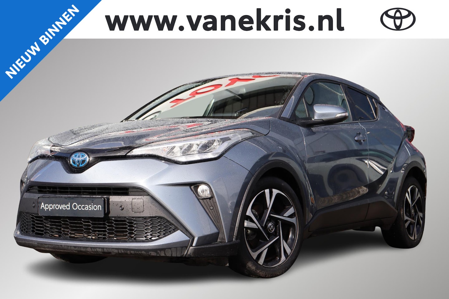 Toyota C-HR - 1.8 Hybrid Style 1.8 Hybrid Style, Limited, NAVI, BSM Apple Carplay / Android Auto, Parkeercamera. - AutoWereld.nl