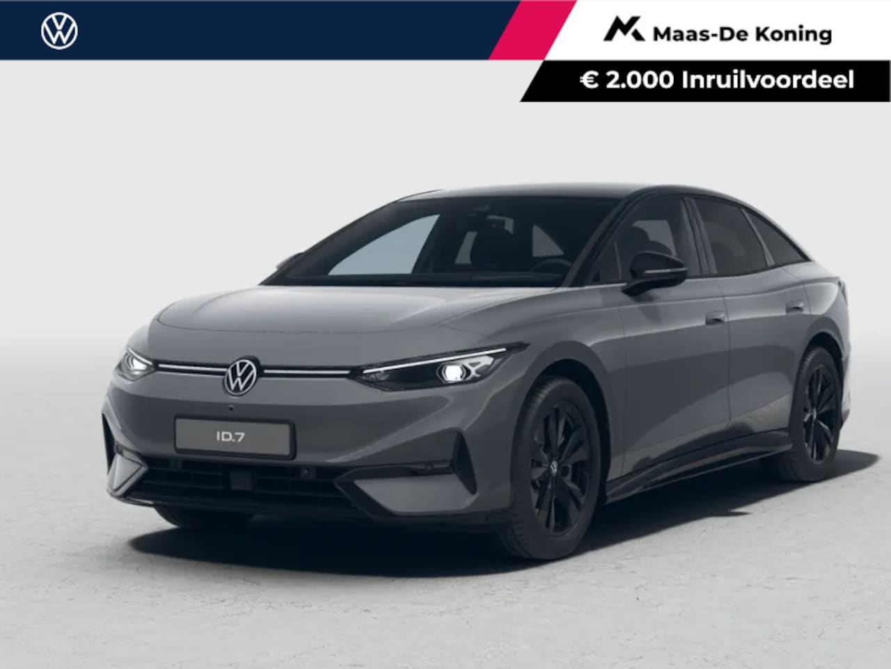Volkswagen ID.7 - Limited Edition 77 kWh accu 286 PK PRIVATE LEASE VANAF €499P/M · Achteruitrijcamera · Sfee - AutoWereld.nl