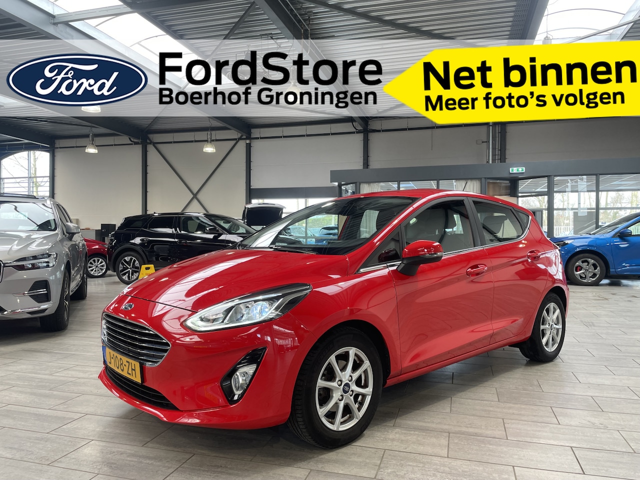 Ford Fiesta - EcoBoost Titanium | Cruise Control | Parkeersens. Achter | Clima | Apple/Android CarPlay - AutoWereld.nl
