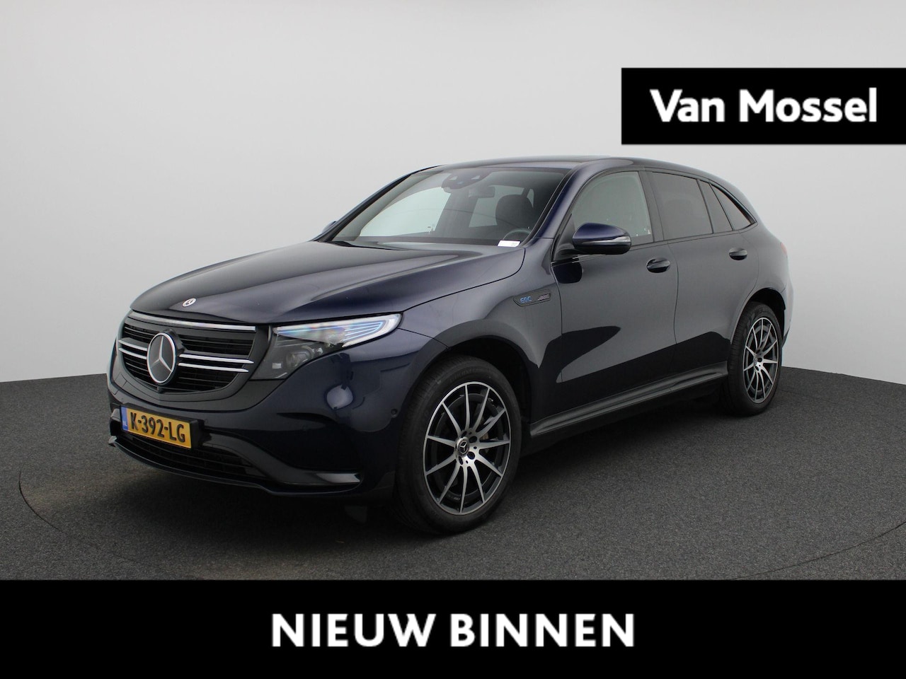 Mercedes-Benz EQC - 400 4MATIC Business Solution AMG 80 kWh | Panoramadak | Camera | Sfeerverlichting | Naviga - AutoWereld.nl