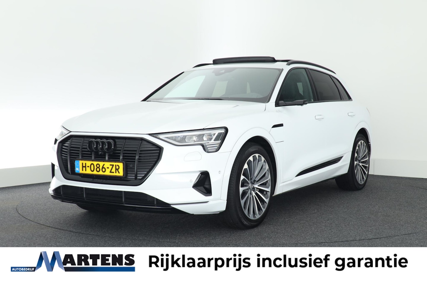Audi e-tron - e-tron 55 408pk quattro advanced 95 kWh Trekhaak 360Camera Cameraspiegels B&O Leder Keyles - AutoWereld.nl