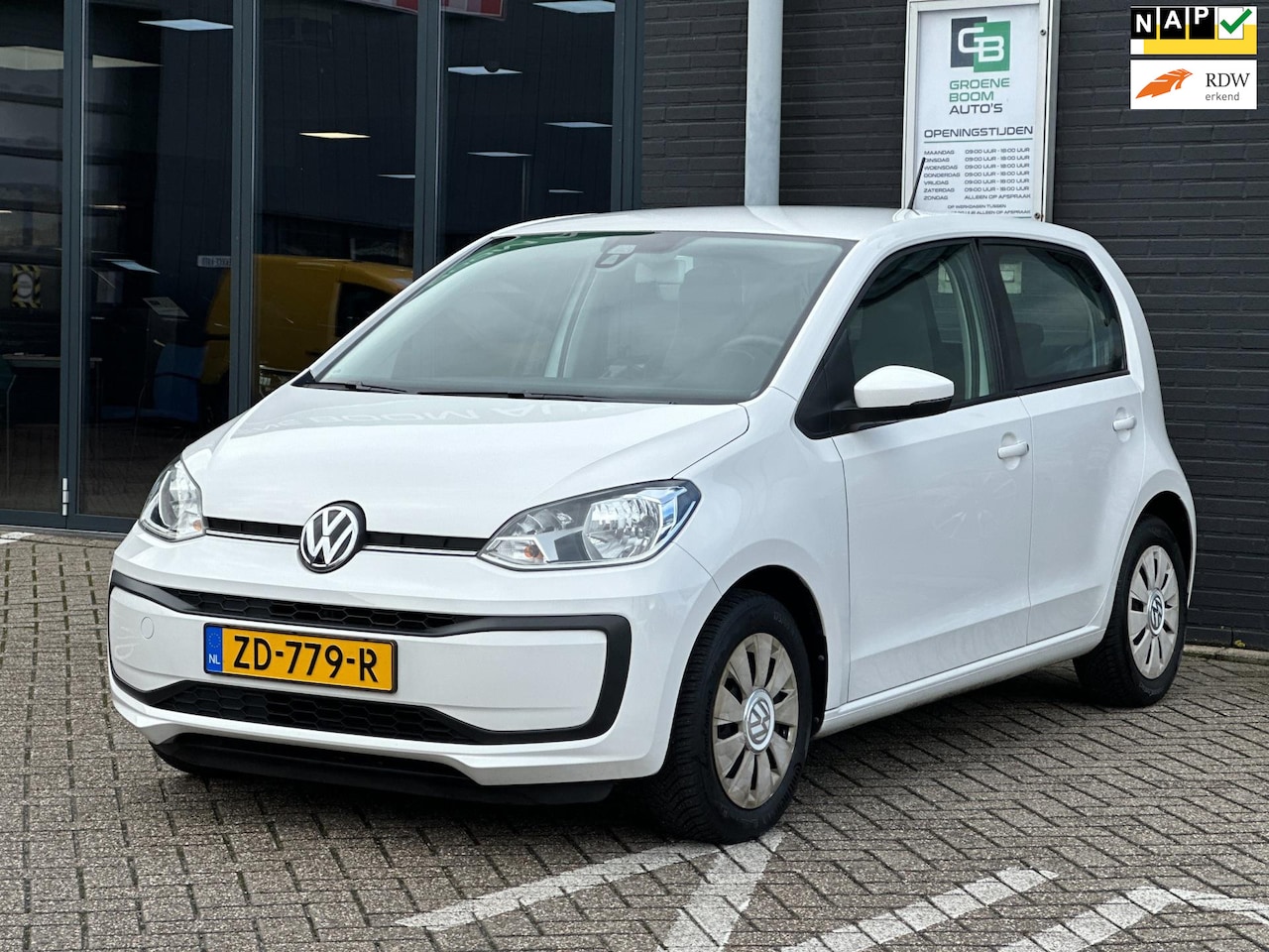 Volkswagen Up! - 1.0 BMT move up!/5-DRS/AIRCO/NL-AUTO NAP!! - AutoWereld.nl