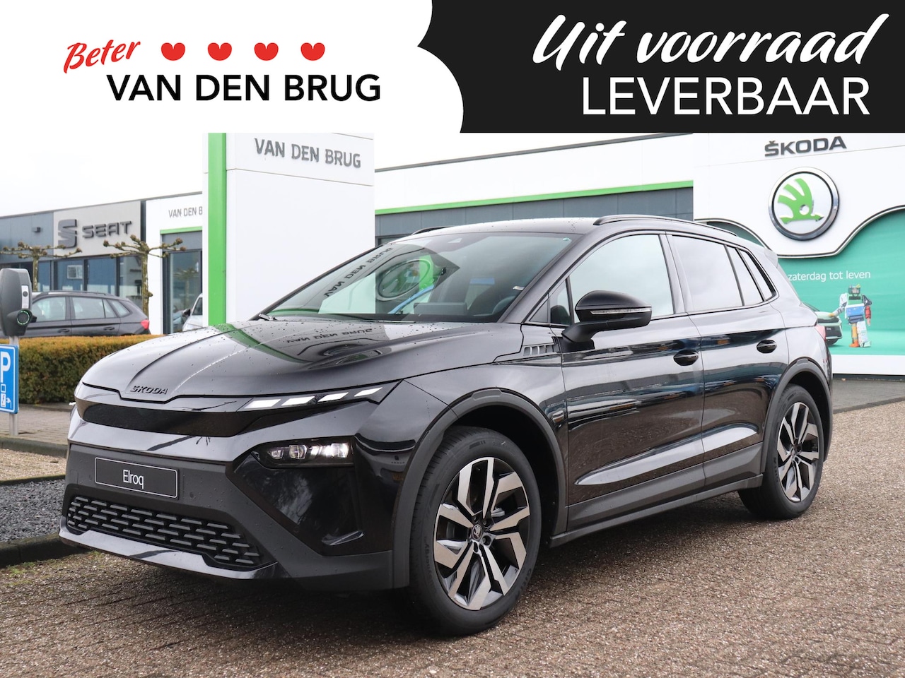 Skoda Elroq - 60 Sportline | Matrix LED | Trekhaak | Stoel -& stuurverwarming | Adaptieve cruise control - AutoWereld.nl