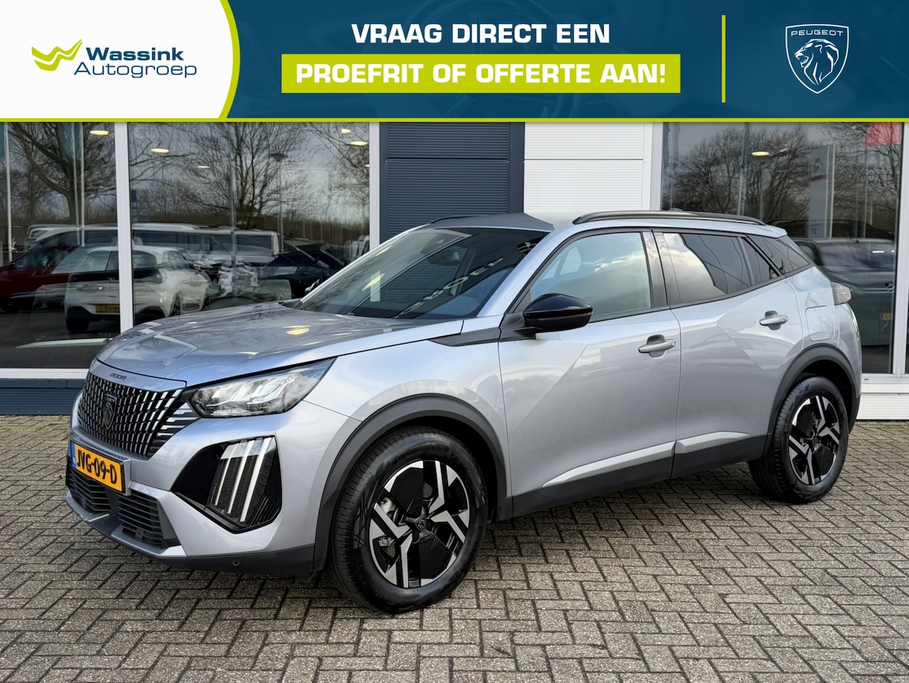 Peugeot 2008 - 1.2 Hybrid 145PK e-DCS6 Allure | Apple CarPlay | Camera | Parkeersensoren | Climate Contro - AutoWereld.nl