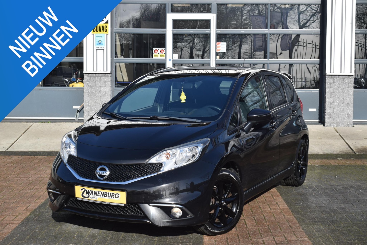 Nissan Note - 1.2 DIG-S Black Edition Airco Navi Km 48850!! - AutoWereld.nl