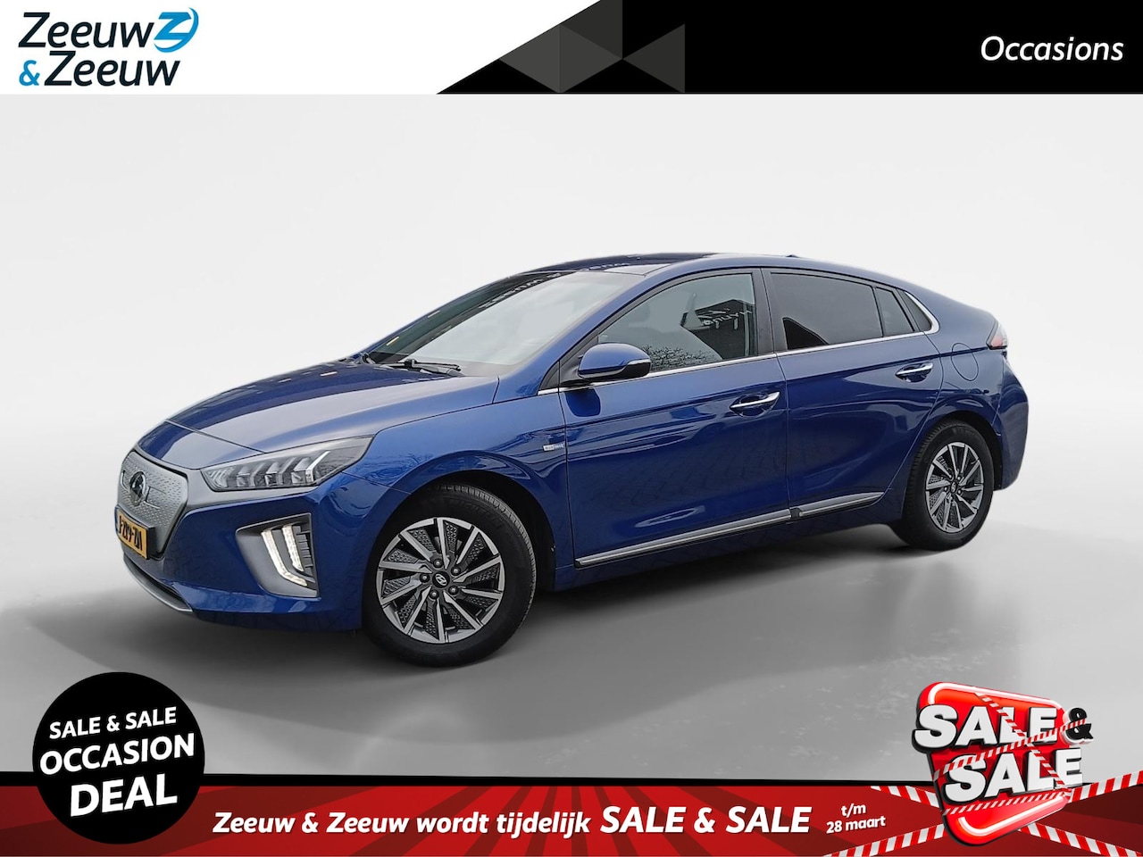 Hyundai IONIQ - Comfort EV 38 kWh | Perfecte staat | Navi | Clima | Cruise | - AutoWereld.nl