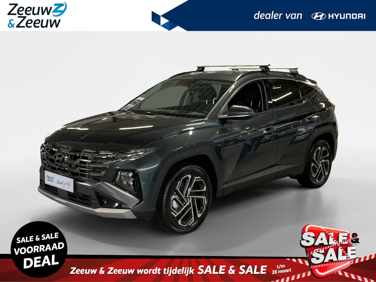 Hyundai Tucson - 1.6 PHEV PREMIUM | HOGE KORTING! | VAN € 53000,- VOOR € 45999,- | VERSCHILLENDE KLEUREN - AutoWereld.nl